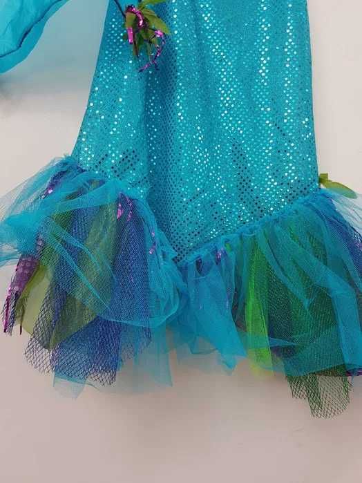 Sukienka przebranie Ariel Mała Syrenka głębia oceanu 152 cm G067