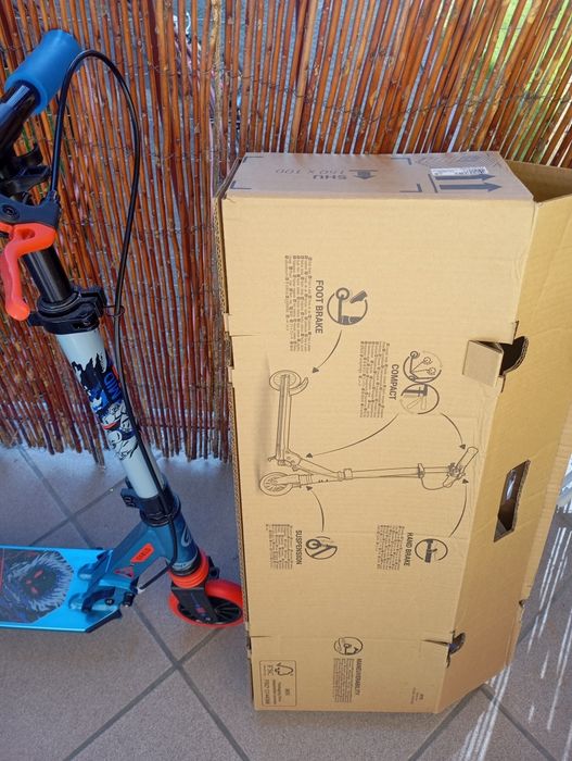 Hulajnoga składana Oxelo w bardzo dobrym stanie