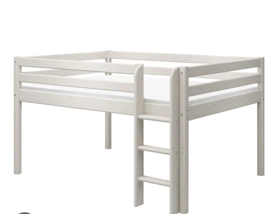 Beliche branco e colchão 190*90