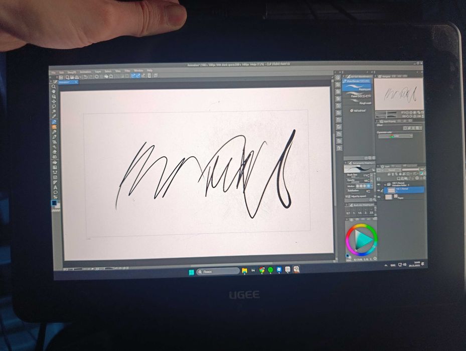 Графічний планшет з екраном UGEE U1200