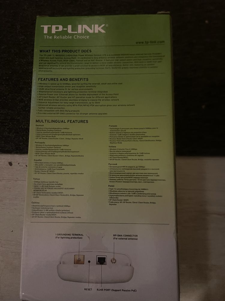 Antena TP-link model TL-wa5210g