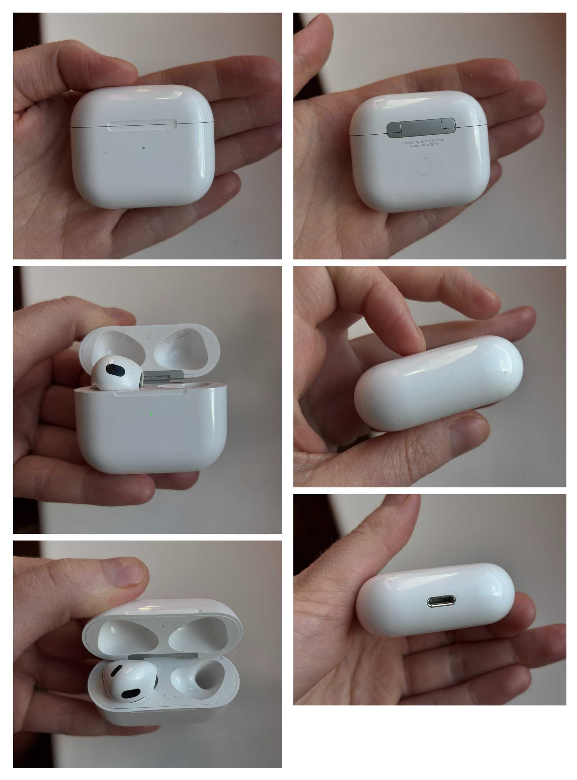 Беспроводные наушники AirPods 3 c коробкой + чехол в подарок