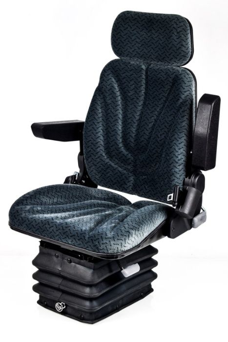 Fotel siedzenie ciągnikowe pneumatyczne komfortowe materiałoweKOLORADO