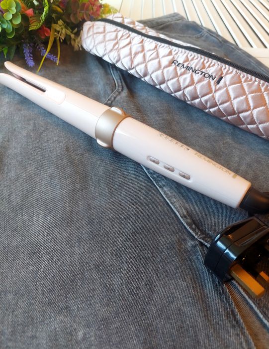 Автоматична плойка стайлер для волосся локанів remington curl Revoluti