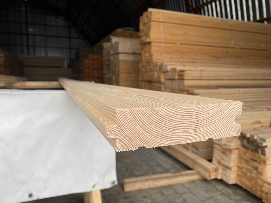 Вагонка Дошка підлоги Фальшбрус Блокхаус Планкен Терасна дошка модрина