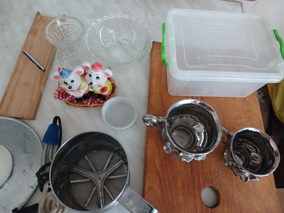 Сито, кипятильник, дошка, для стерилізації банок. За все 100 грн