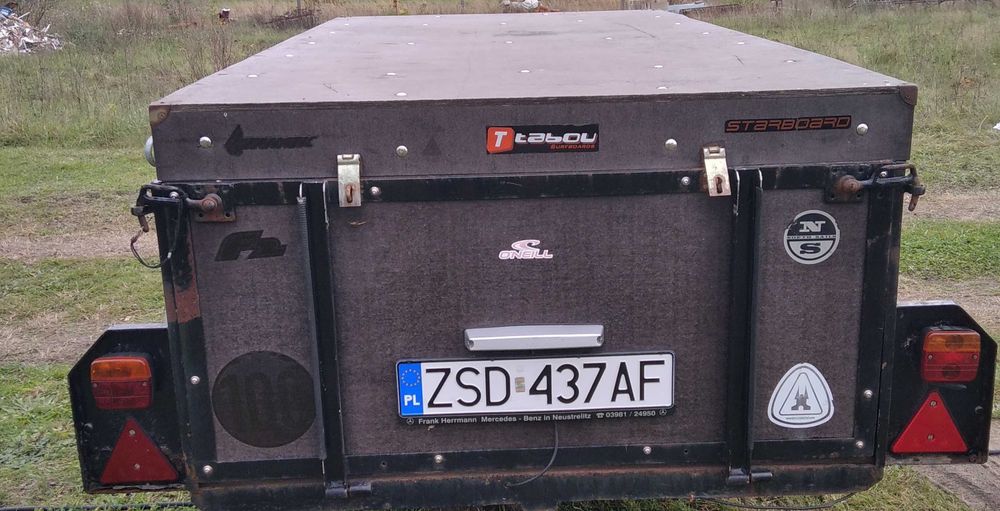 Sprzedam przyczepę samochodową DMX 600 kg
