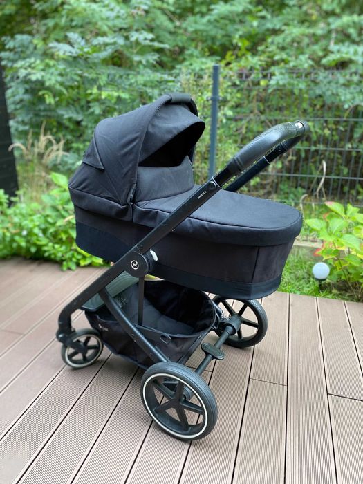 Gondola Cybex Cot S Deep Black do Balios S Lux