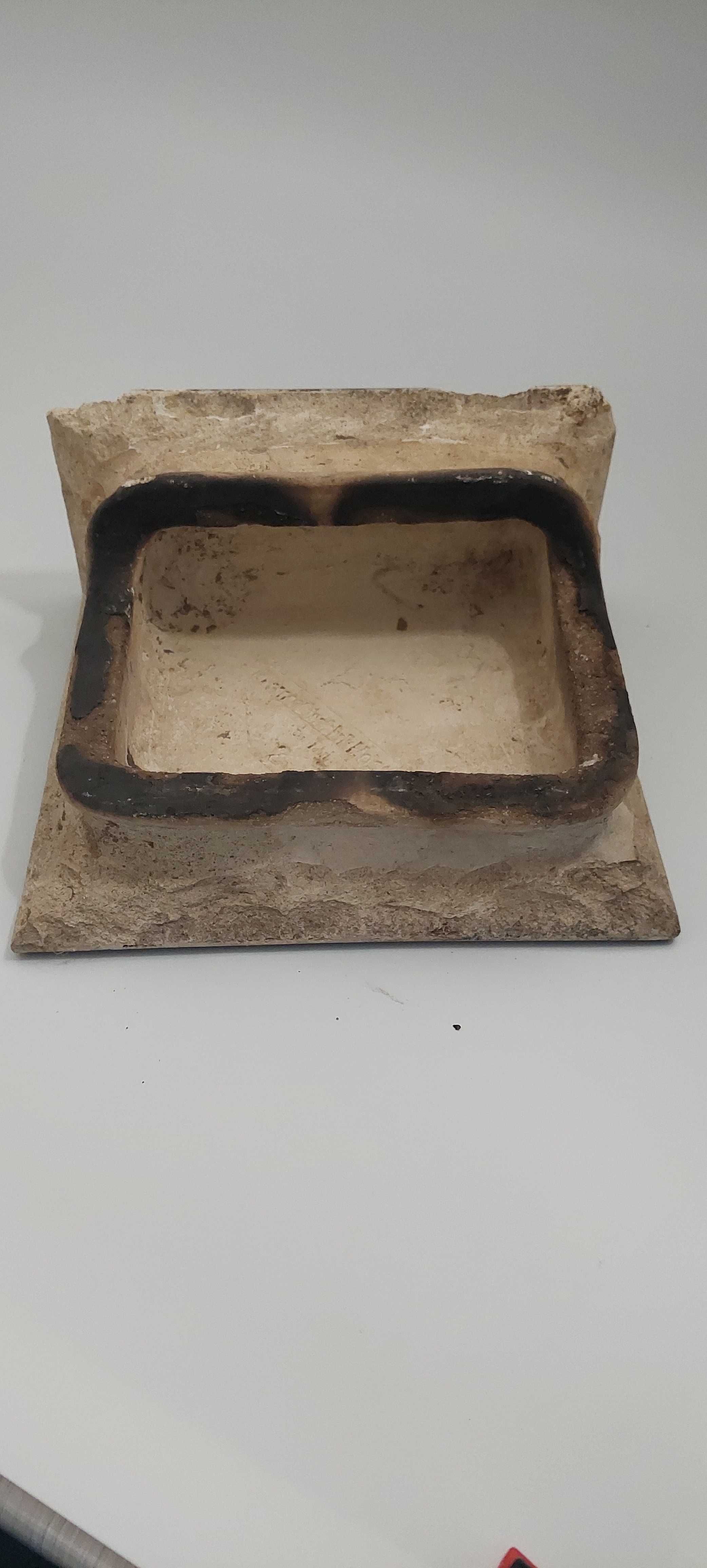 Kafel ze starego pieca ceramiczny