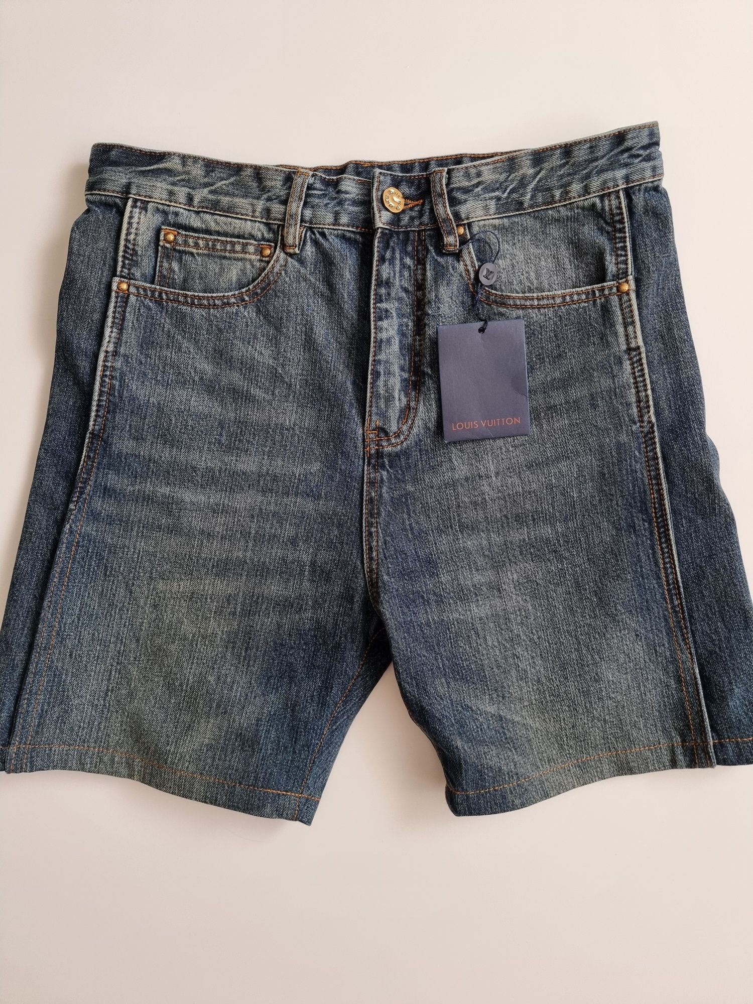 Louis Vuitton шорти джинсові 34р