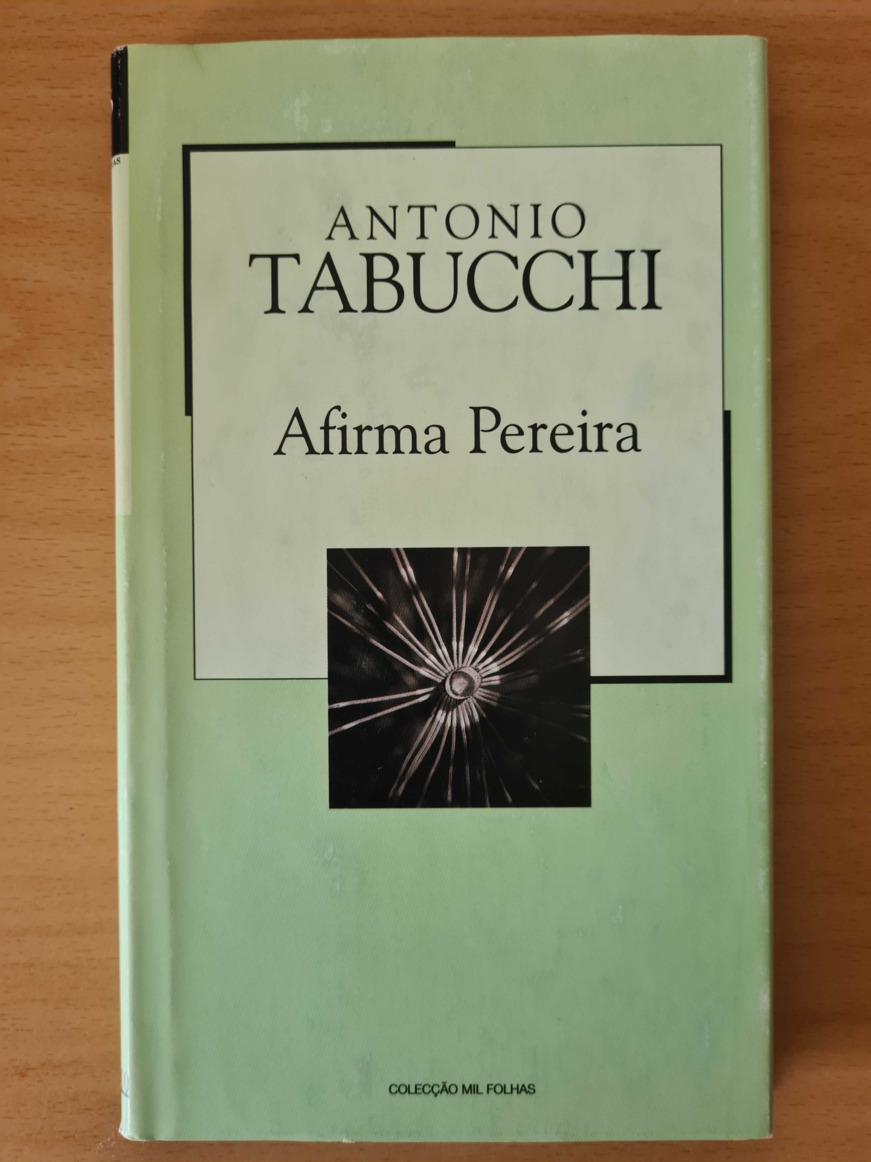 Livro "Afirma Pereira" de António Tabucchi