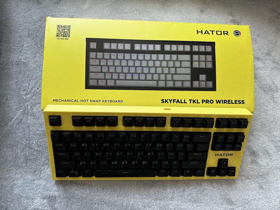 Клавіатура Hator TKL Pro Wireless