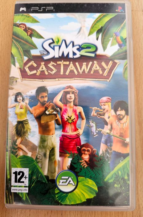 Jogo Sims 2 Castaway, para PSP