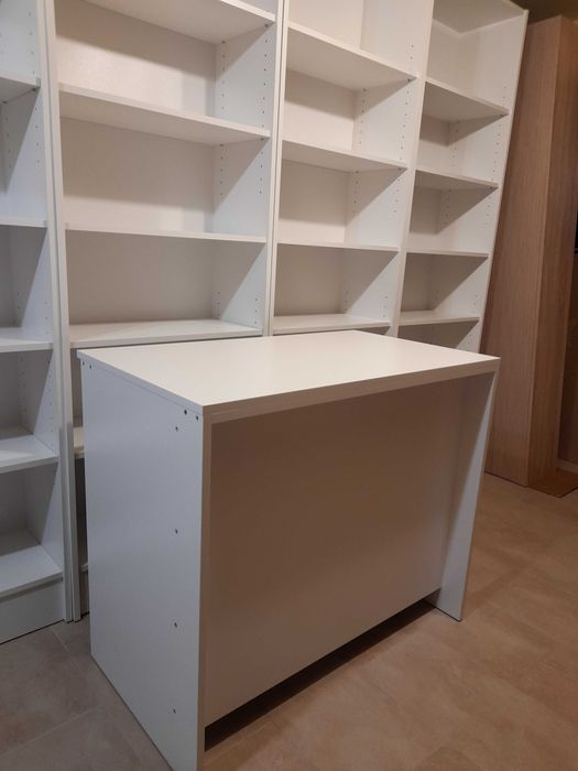 Regały sklepowe Białe Max nowe wysokie meble półki regał do sklepu