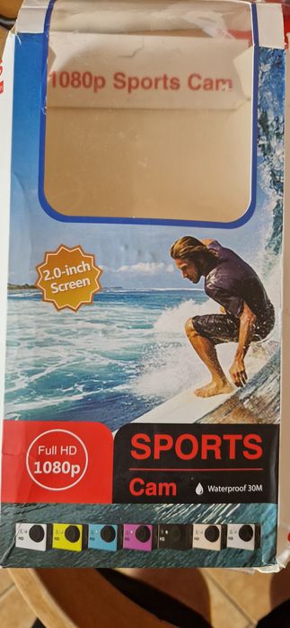 Kamerka sportowa wodoszczelna