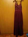 Vestido de cerimónia comprido marca jake's n 42