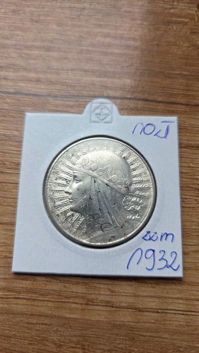 10 zl 1932 zzm głowa kobiety