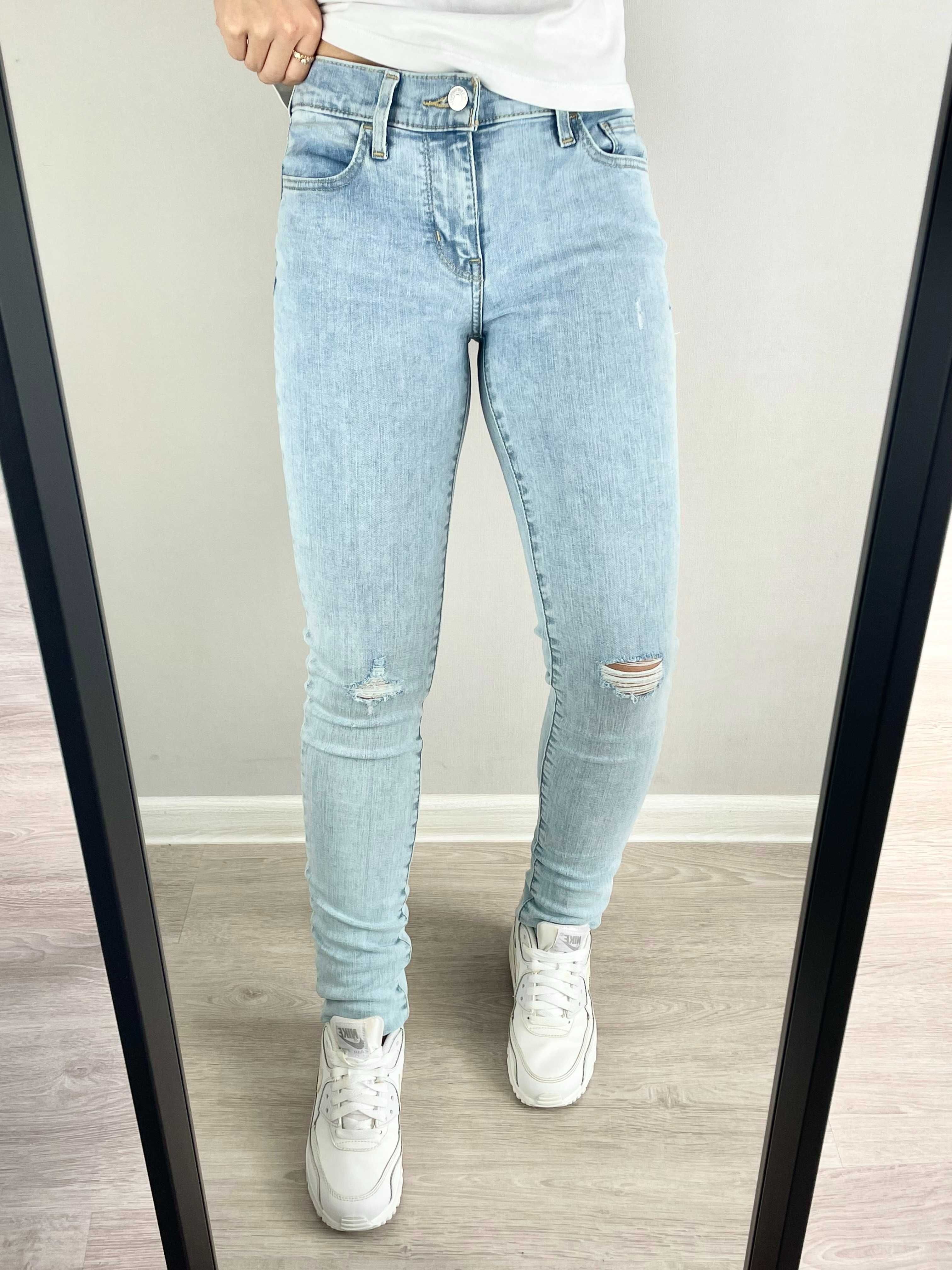 ХС Джинси Levi’s super skinny джинсы скини скіні оригинал