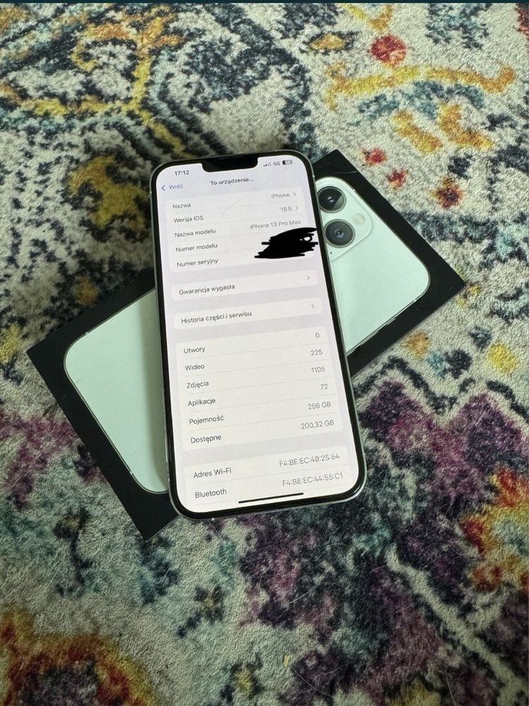 iPhone 13 Pro Max 256gb [niedziała latarka i tryb 0.5 w aparacie]