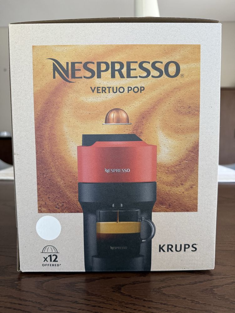 Máquina Café Nespresso Vertuo Pop Branca — Nova