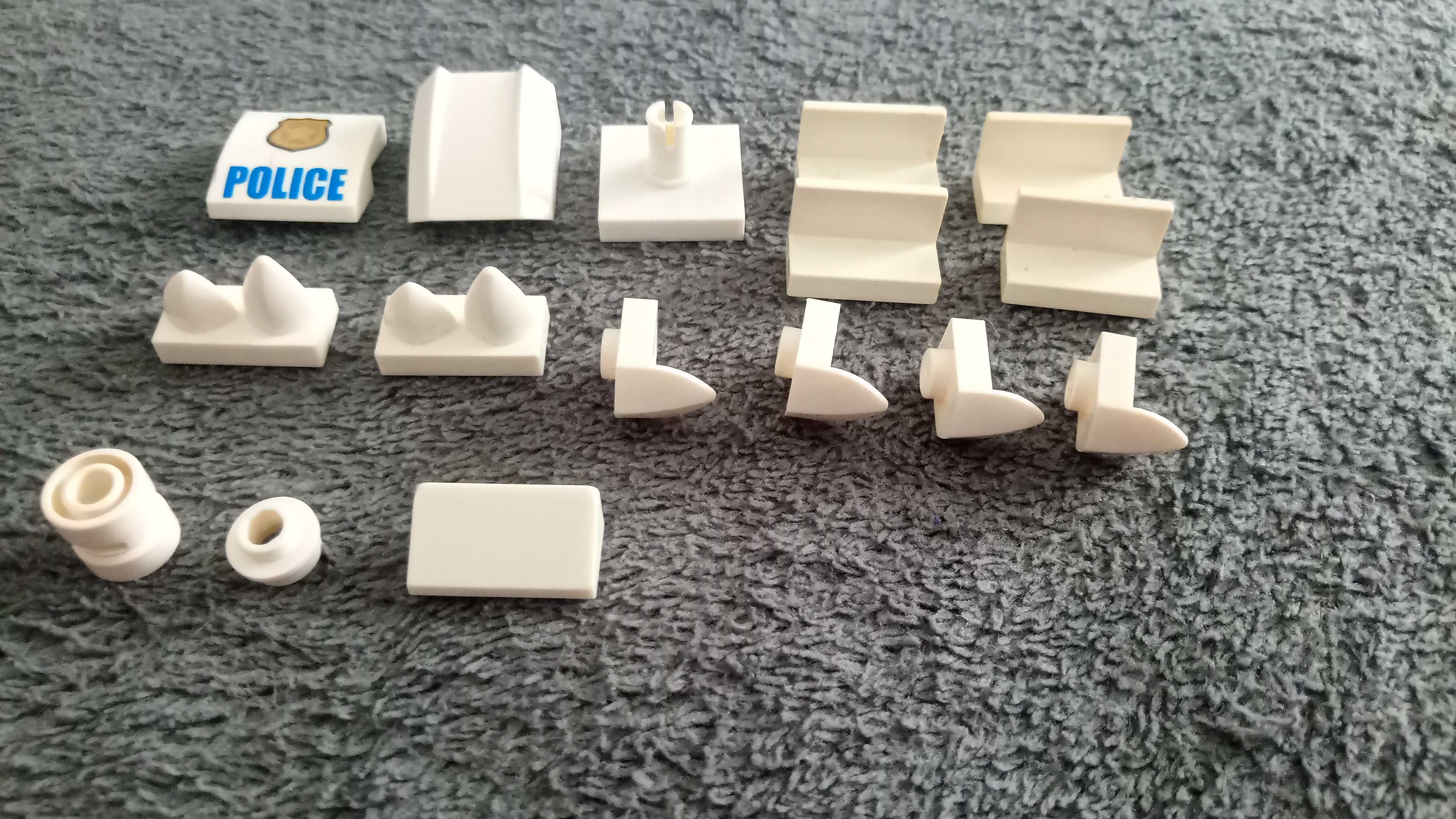 LEGO klocki klocek biały mix