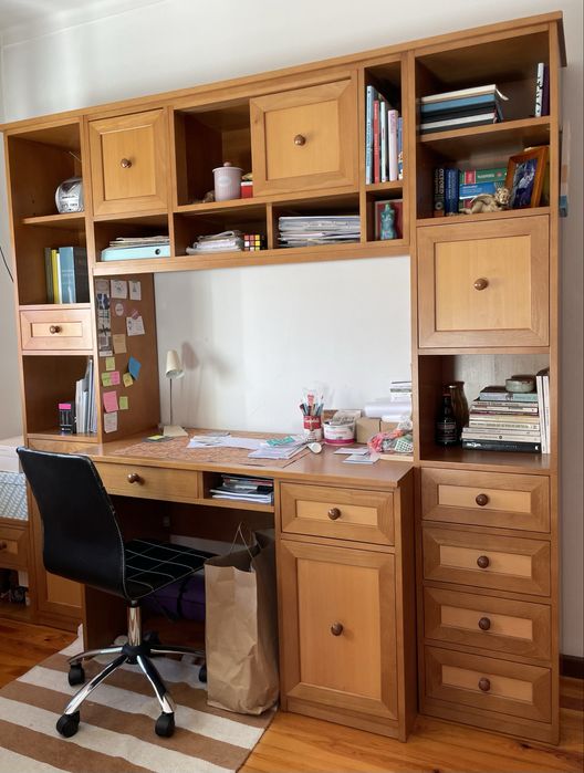 Modular Bookcase Desk64553332216961120