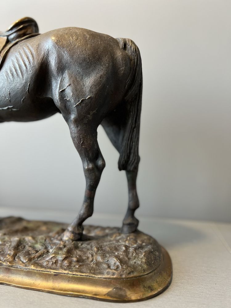 Бронзовая скульптура Лошадь Конь