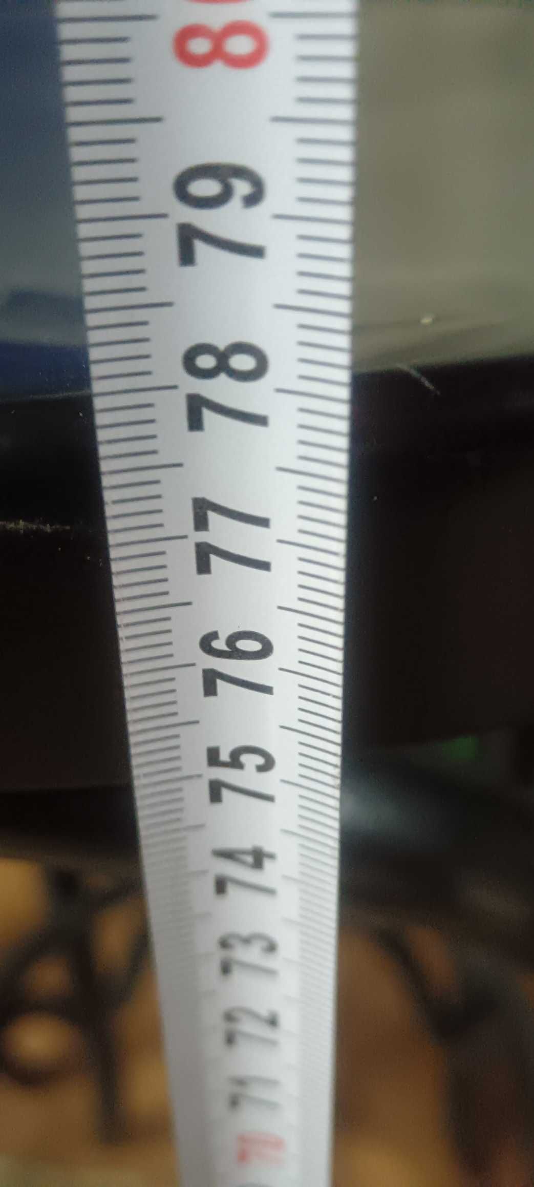 krzesło barowe - drewniane - 78 cm - śr 37