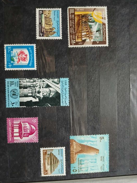 PRL zagranica znaczki pocztowe