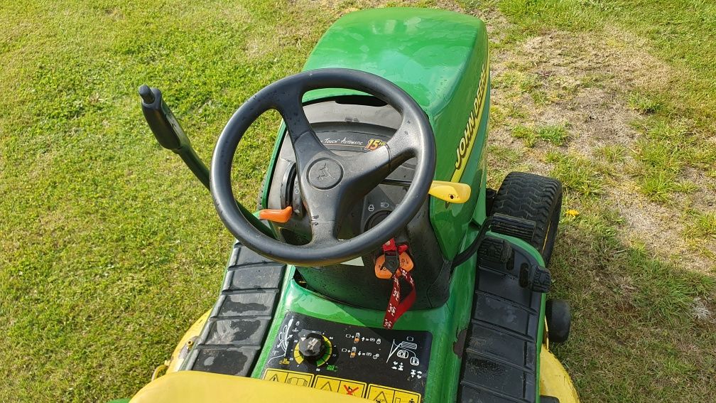 John deere ltr 155 kosiarka traktorek