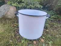 Garnek garniec emaliowany 24l PRL