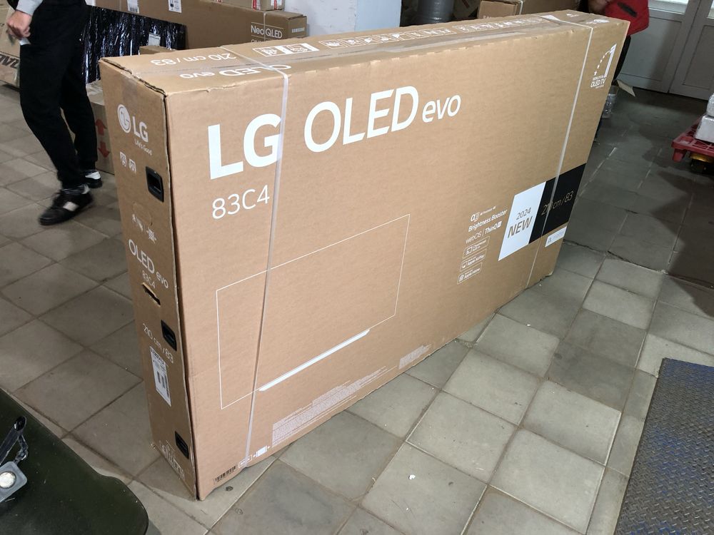 Телевізор LG 2024 OLED Evo 83C4, 77C4, 65C4, 55C4, 48C4