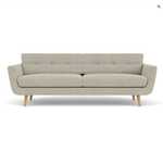 Sofa trzyosobowa marki SOFACOMPANY. Model VERA. Kolor SZARY.