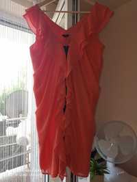 Pomarańczowa sukienka H&M rozm. 42