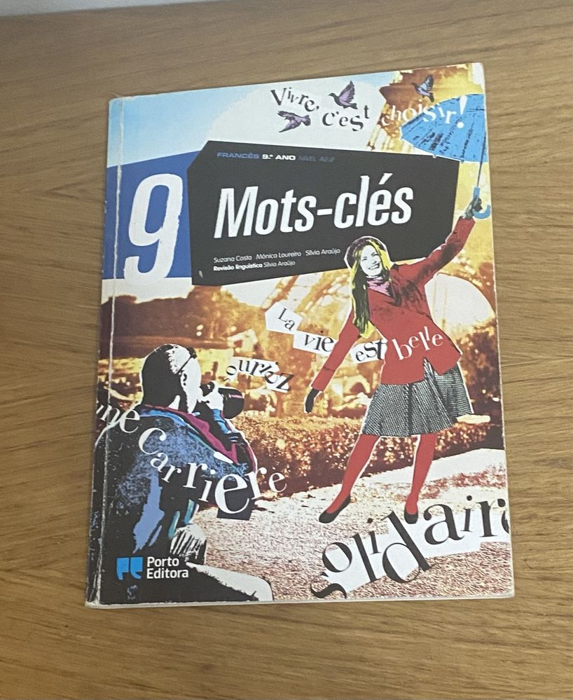 Manual Francês 9.º ano mots-clés