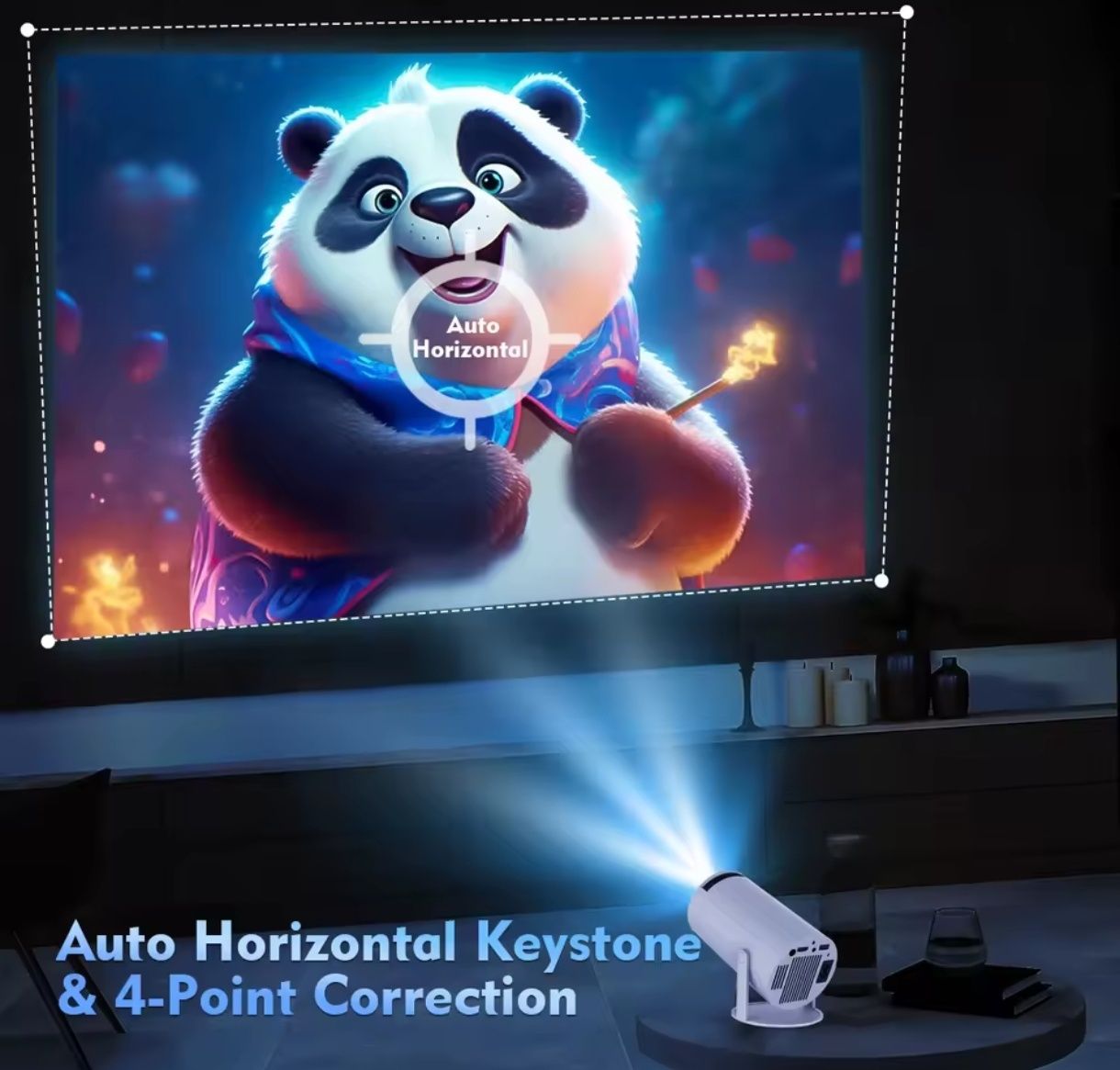 Projektor Magcube HY300 PRO Nowy Model