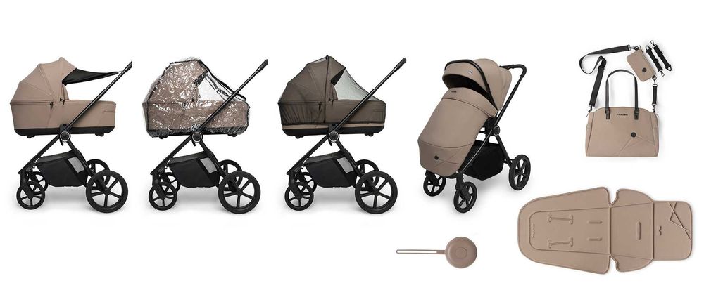 Muuvo One lekki kompaktowy wózek 2w1