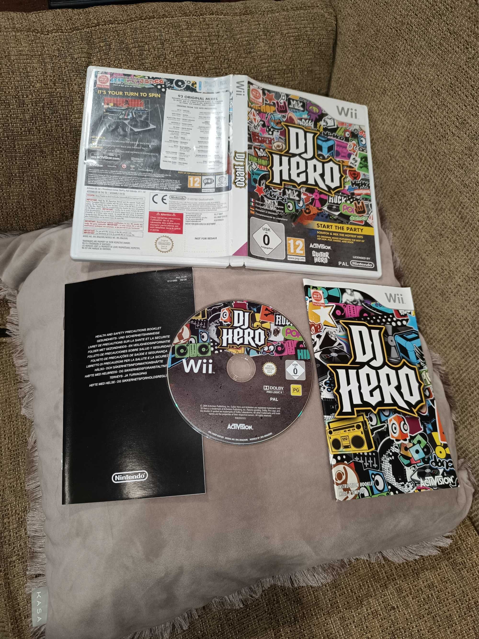 DJ Hero Nintendo Wii