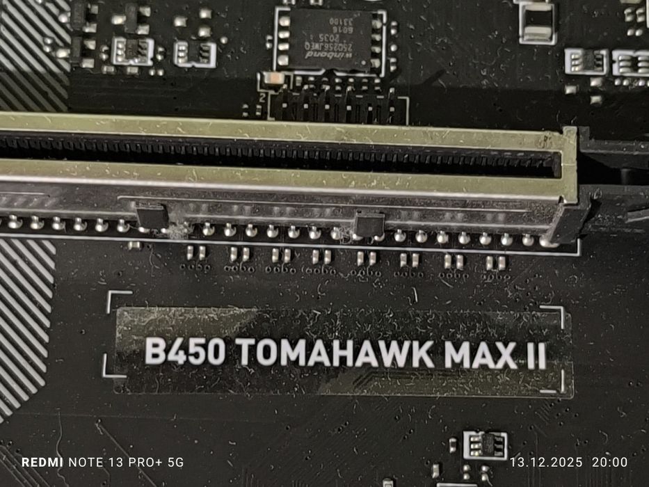 MSI B450 Tomahawk Max II AM4 Win10/11