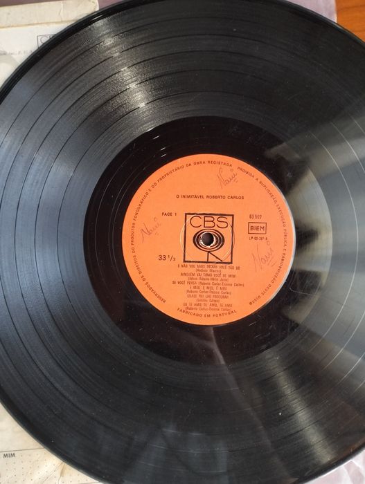 Disco de vinil LP O Inimitável Roberto Carlos