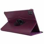 SKÓRZANE obrotowe Etui do iPad Air 13" 2025/2024/Pro 12.9" fioletowy