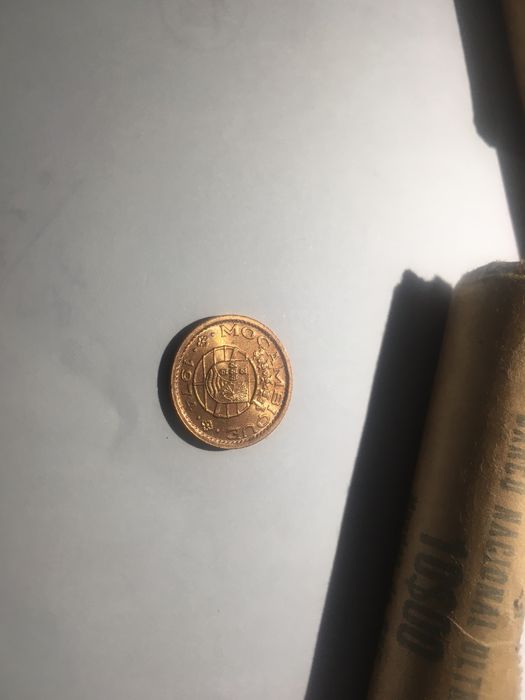 Moeda 20 cêntimos - Moçambique 1974