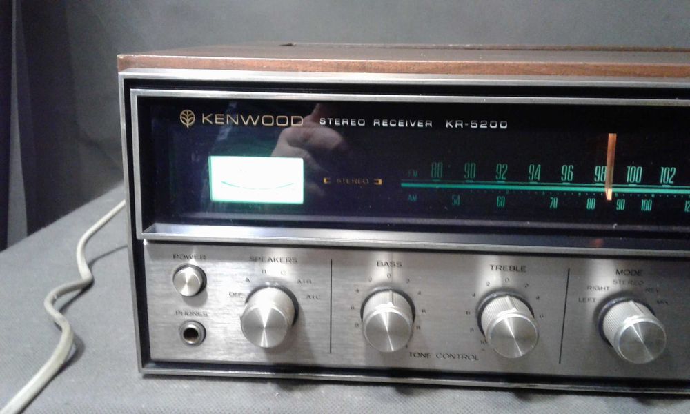 KENWOOD KR-5200,amplituner stereo vintage