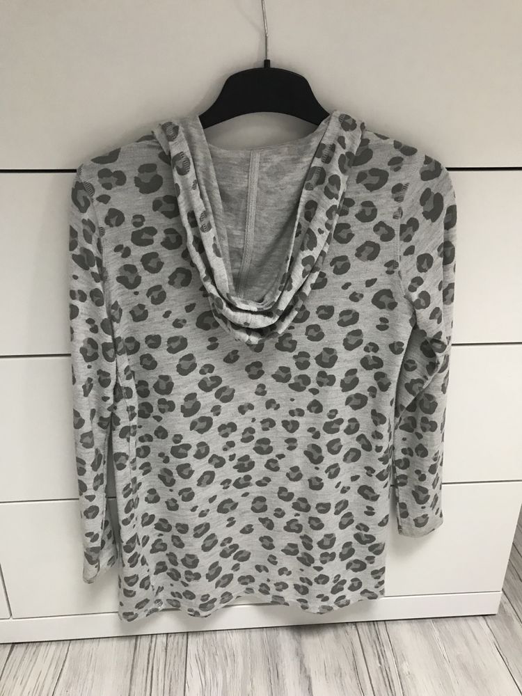 Delikatny, długi sweterek kardigan H&M 146-152, 10-12 lat