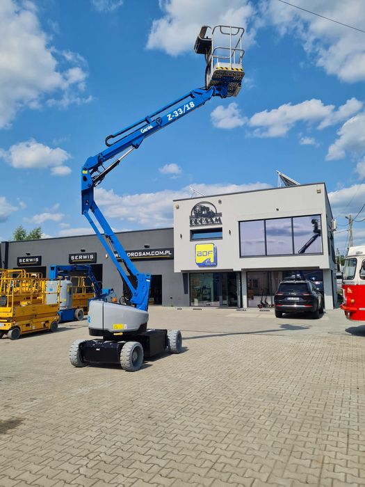 Podnośnik GENIE Z33/18 elektryczny przegubowy 2015,12m gotowy do pracy