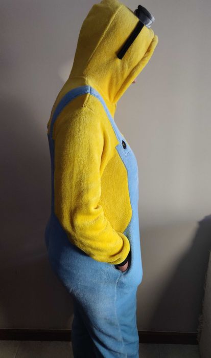 Fato macacão Minions (criança ou adulto)