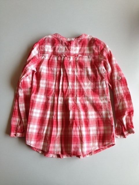 Blusa/Camisa/Tunica Benetton menina Xadrez T XS 5-6anos