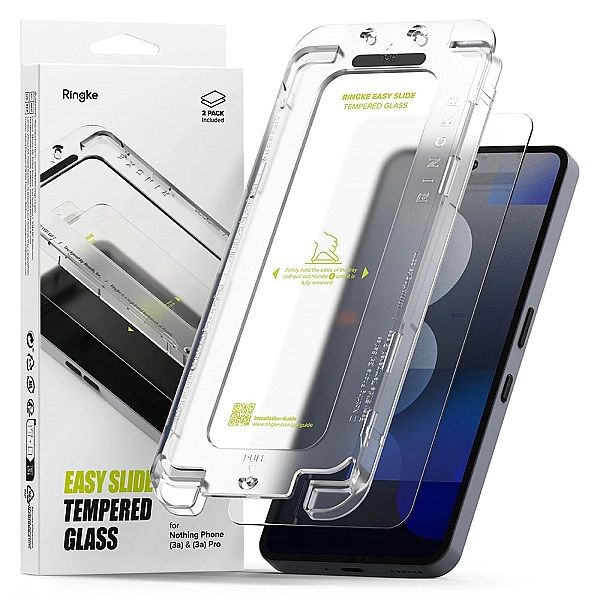 Szkło hartowane Ringke Easy Slide 2-pack na Nothing Phone 3A / 3A Pro