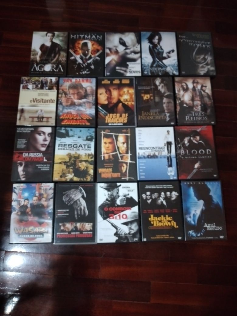 DVD's de filmes variados