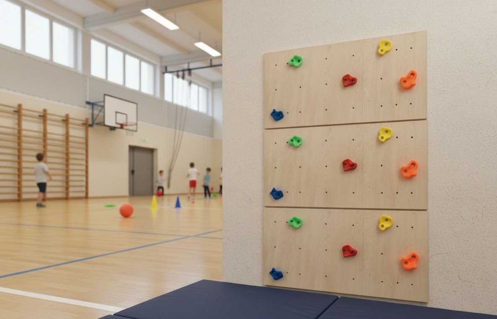 ścianka wspinaczkowa dla dziecka domowa plac zabaw prezent do pokoju